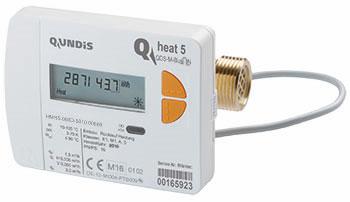 Heat meters Heat Meter QUNDIS Coax 2" suitable ISTA calibration 2020 