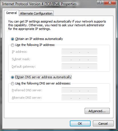 IP address automatically Select