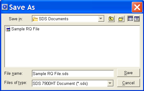 Select File > Save As to open the Save As dialog box. 2. In the Save In field, navigate to and select a directory to save the plate document. 4 3.