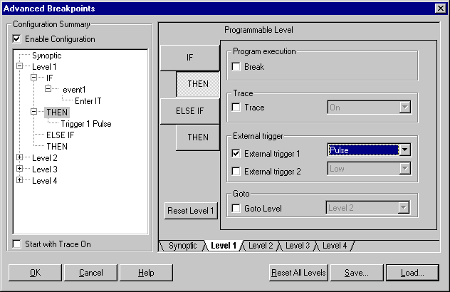 EMU3 emulator features Table 81.