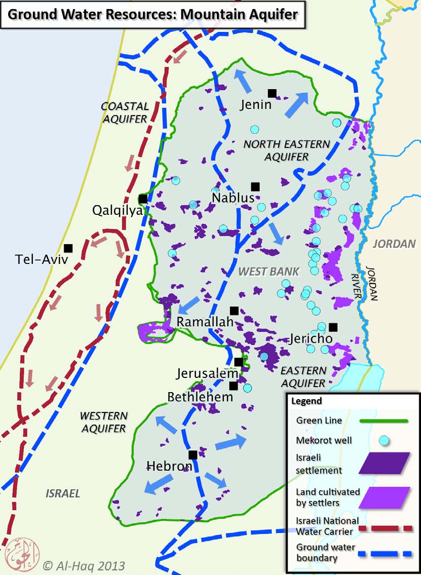 The North-Eastern Aquifer Basin is the smallest of the three aquifers with a politically agreed upon estimated potential yield of 145 mcm annually.