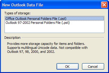 Personal folders and archiving have some traits in common.