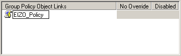 3. The Properties screen appears. Select the Group Policy tab. 4. The Group Policy tab is displayed. Click [New]. 5.