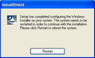 4-7. Installation of RadiCS The user account with administrator authority is required to install RadiCS. Note Windows Installer Ver.3.1 is installed automatically. Procedure 1.