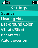 Settings The following topics provide an overview of items you can change using your phone s Settings menus. Sounds The sound settings menu lets you control your phone s audio.