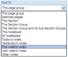 Getting Started with OneNote Page 11 9. Tag important notes Use Tags to easily find important items buried in your notes. To see tags from all notebooks, click View > All Tagged Notes.