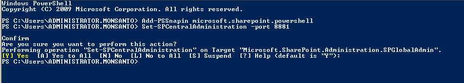 Prepare the SharePoint Replica Server Use the SharePoint Products Configuration Wizard to Prepare the Replica The following procedure is the recommended method for configuring the Replica server in