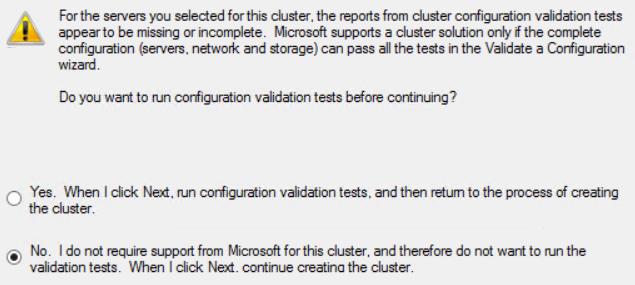 9. On the Access Point for Administering the Cluster screen, under Cluster Name enter Cluster-HyperV. 10. Under Address, in the line for 10.0.0.0/24 enter 10.0.0.11.