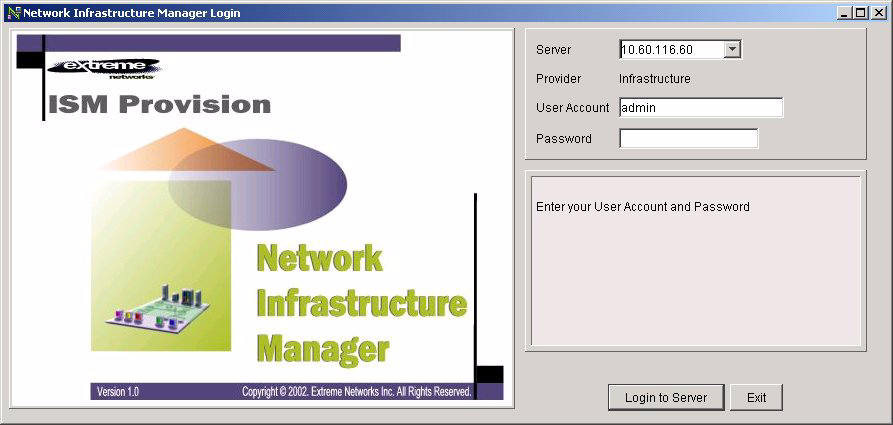 Starting Network Infrastructure Manager 1 Launch the NIM Client Launch the NIM client as you would launch other applications on your host.
