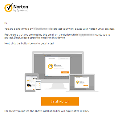 Accepting an invite from an account owner 12 the device as before and at the same time, enjoy the protection from Norton.