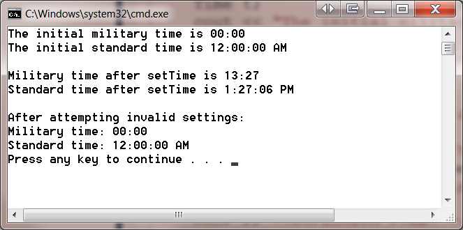 The below screen shows that the source file timedemo.