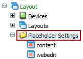 4.3 Add Placeholder Settings to the Left Column In this exercise, you will create the Left Column Placeholder Settings Item and then apply it to the Two Column Sublayout.