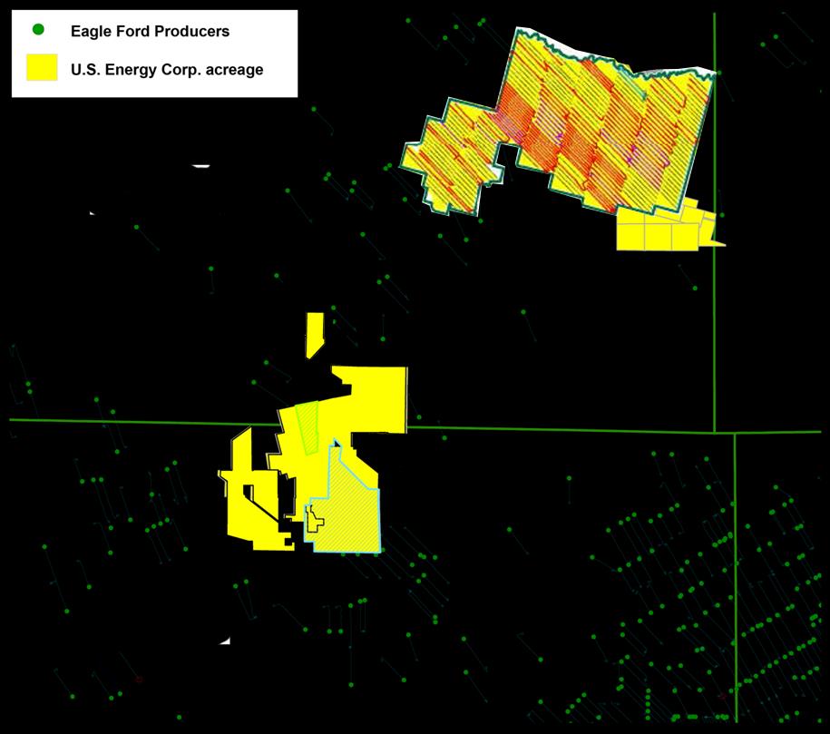 Ford wells immediately NW of Leona River with initial production rates of 839 BO/D Revised well costs ~ $6 $7 million Monitoring regional drilling and completion