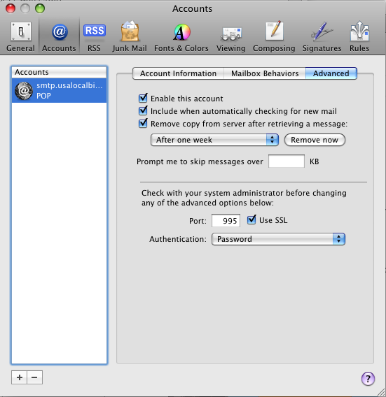 Setting up Email for MacMail Let s take a look at how to setup your pop mail on MacMail.