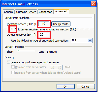 Click the More Settings... button 6. Select the Outgoing Server tab. 7. Verify My outgoing server (SMTP) requires authentication is selected and select Use same settings as my incoming mail server. 8.
