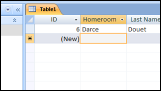 Find and Replace To find data: o The table must be selected/highlighted rather than a cell.