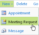 Make an Appointment Recurring To make an appointment recurring: 1. Click the Recurrence button on the toolbar in the Appointment View. 2. Set the date and time of the initial appointment. 3.