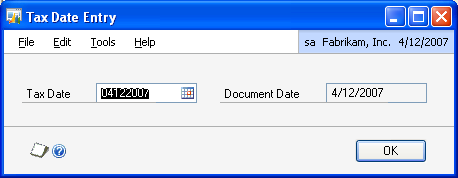 CHAPTER 2 CASHBOOK BANK MANAGEMENT TRANSACTIONS 13. Choose Delete next to the Tax Schedule field to delete a highlighted selected line transaction in the scrolling window. 14.