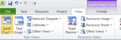 To assign the calendar to the project, 1. From the Project tab, click Project Information. 2. Select the desired calendar from the dropdown list and click OK.