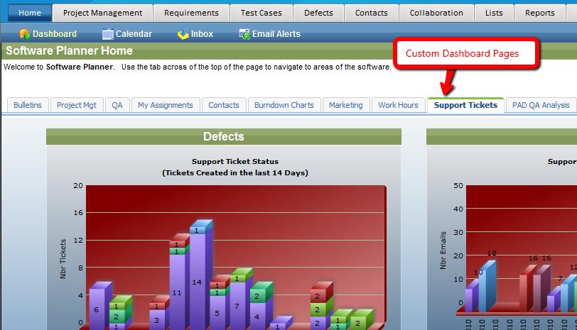 12 To create a new Dashboard Page, click Setup / Report Setup / Manage Dashboard Pages.