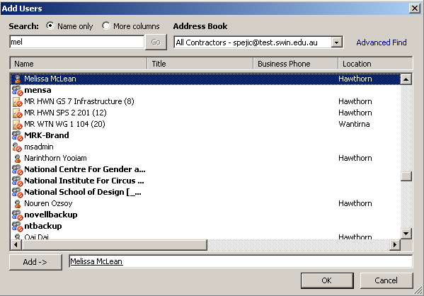 Click File tab Info Account Settings Delegate Access 2. Click Add... The Add Users dialog box will pop up 3.