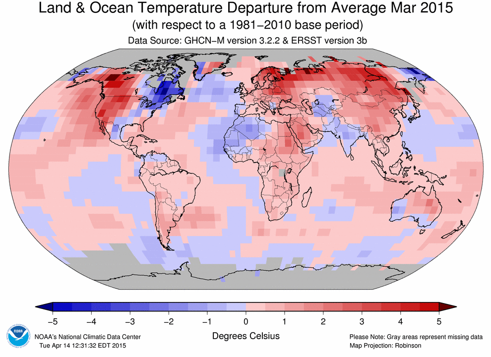 NOAA/NCEI Monthly Climate Monitoring & Assessment World mostly warmer but w/ cold regions Gaps in high latitudes 2 NOAA s