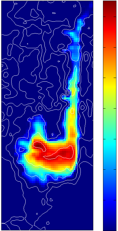 Eksempel: Matching Data Using VE-model Reproducing seismic data using VE-simulator Seismiske data (2006) / 3D simulering (tough2) VE simulering