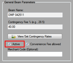 Agency - Activating your Direct InBeam Once your client has configured and saved its OutBeam, you will automatically see the corresponding InBeam under the Client node from Beaming Relationships in