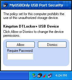 Settings" page to perform unified configuration and management, more information can refer to MyUSBOnly Report and Management User Guide. FAQ MyUSBOnly how to add a trusted USB storage device?