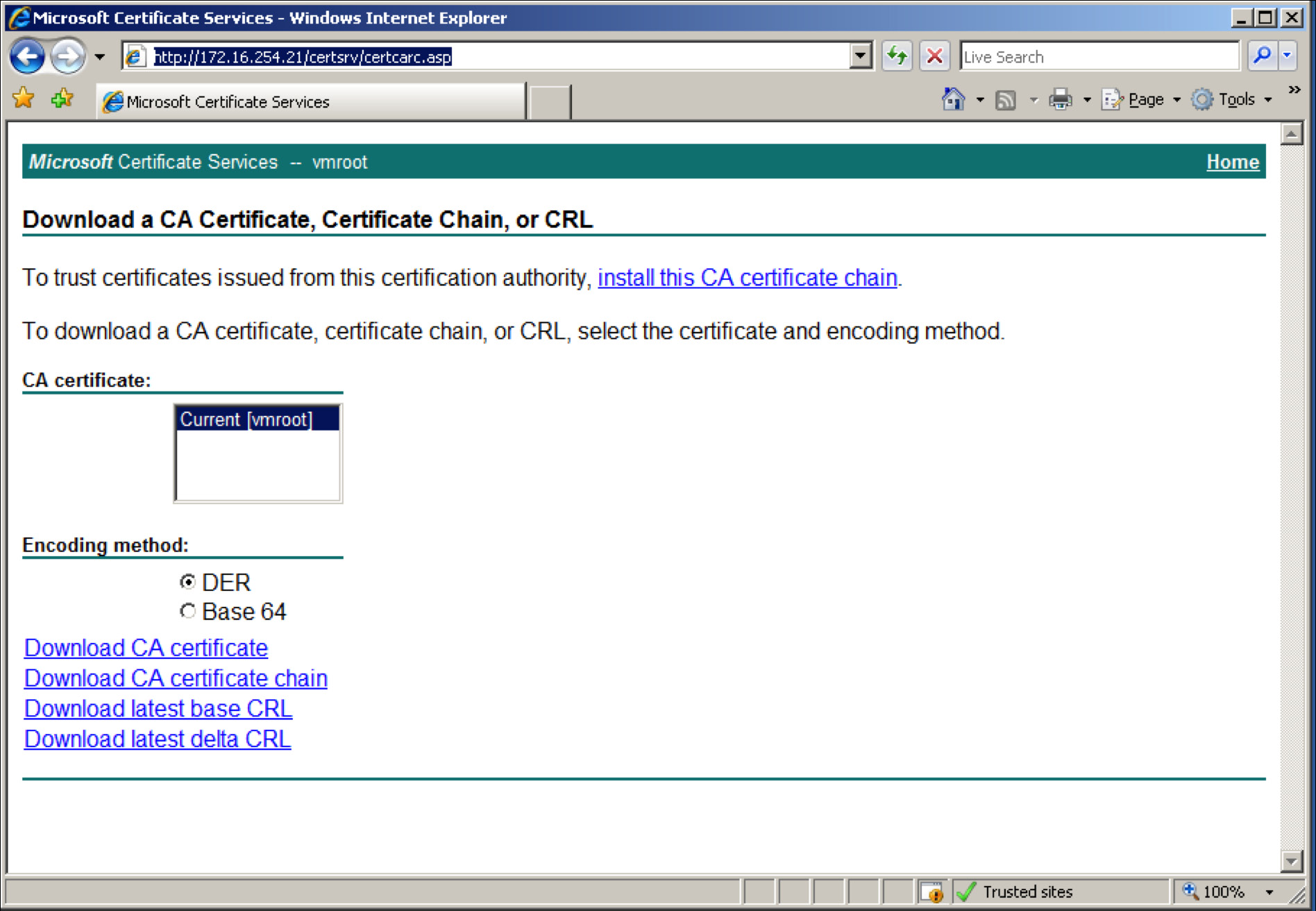 Setting Up the Certificate To install certificates on a smart card, you must first set up a Windows computer (or virtual machine) as an enrollment station.