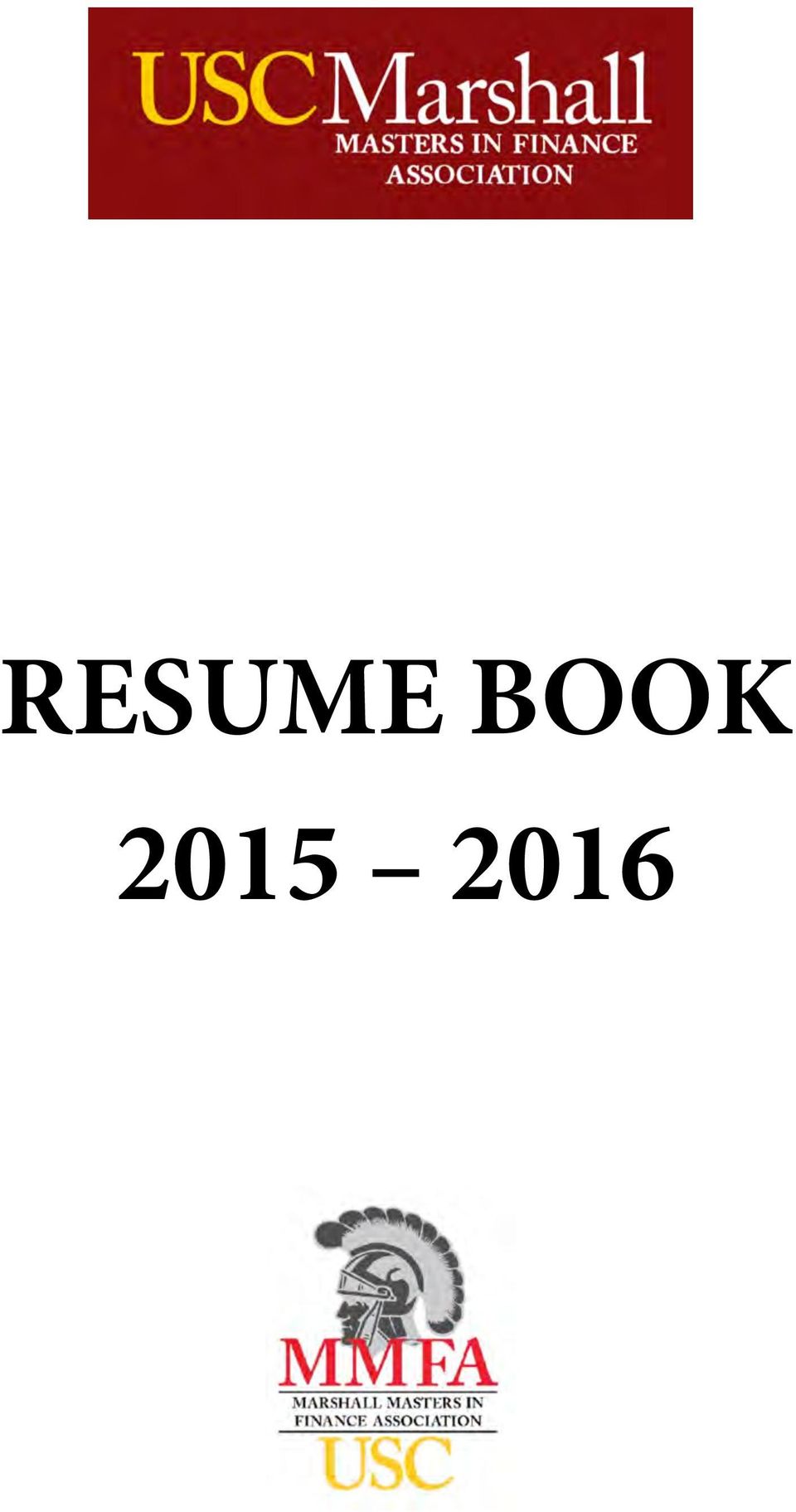 resume book