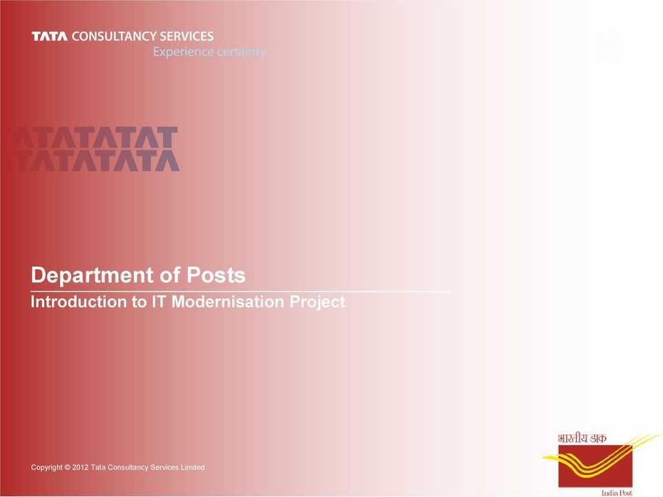 Modernisation Project