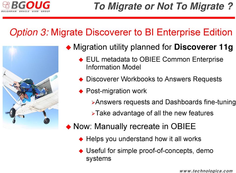 to OBIEE Common Enterprise Information Model Discoverer Workbooks to Answers Requests Post-migration work