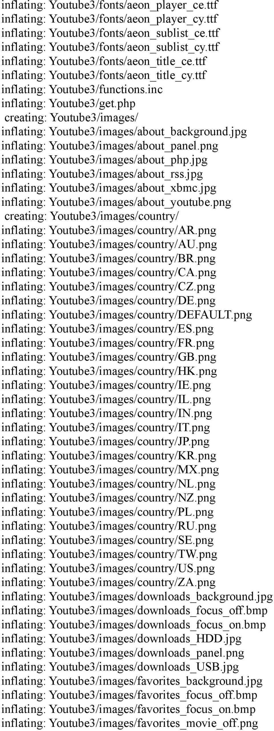 php creating: Youtube3/images/ inflating: Youtube3/images/about_background.jpg inflating: Youtube3/images/about_panel.png inflating: Youtube3/images/about_php.jpg inflating: Youtube3/images/about_rss.