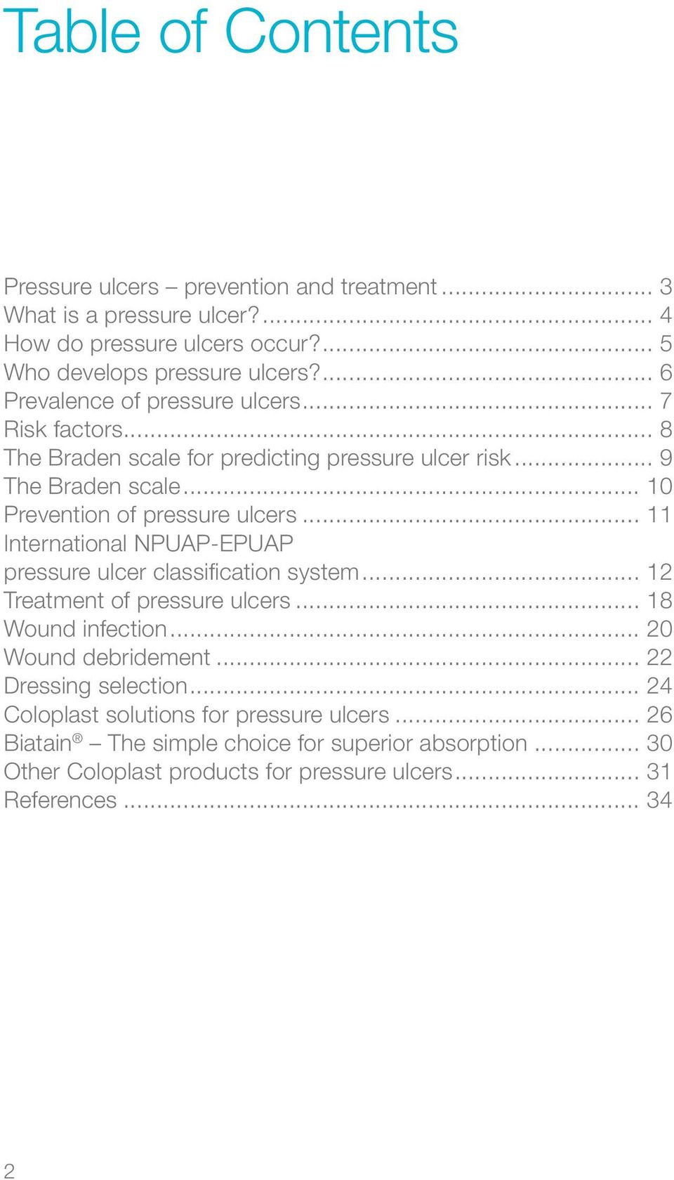 Pressure Injuries and Staging