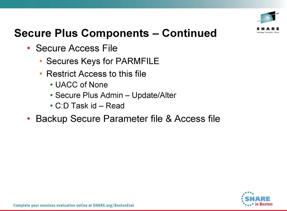 file UACC of None Secure Plus Admin Update/Alter C:D