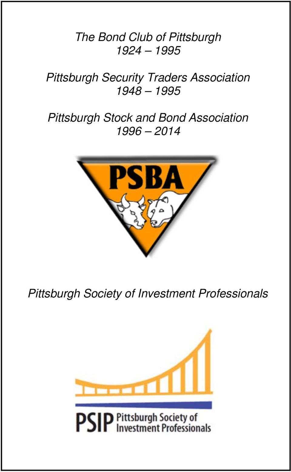 1995 Pittsburgh Stock and Bond Association