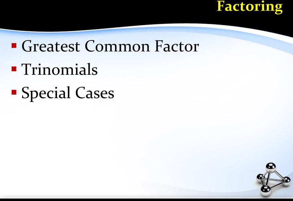 Common Factor