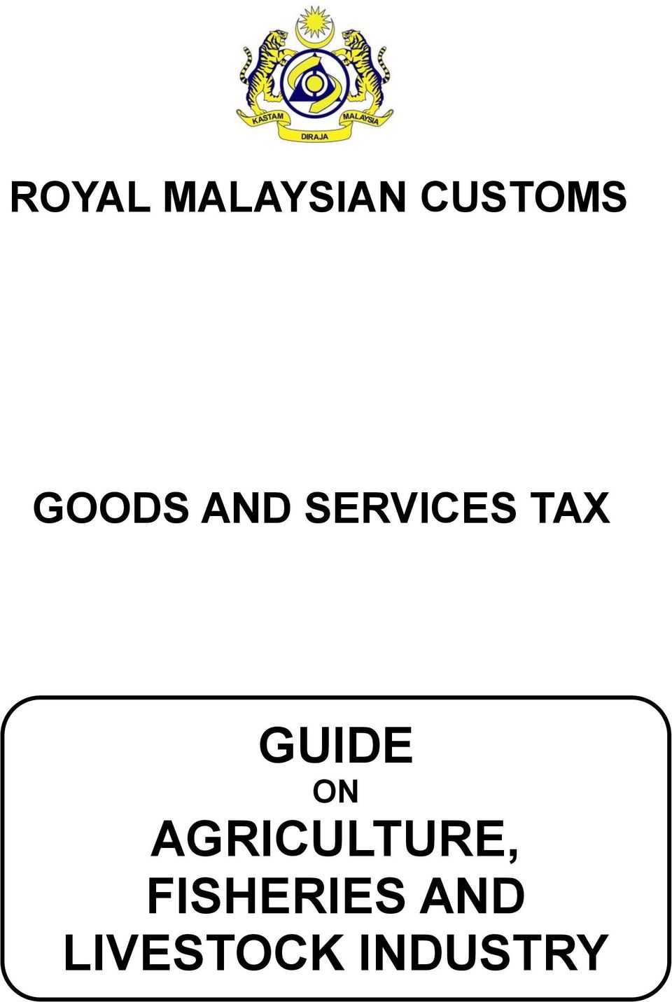 SERVICES TAX GUIDE ON