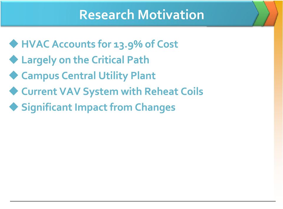 Campus Central Utility Plant Current VAV