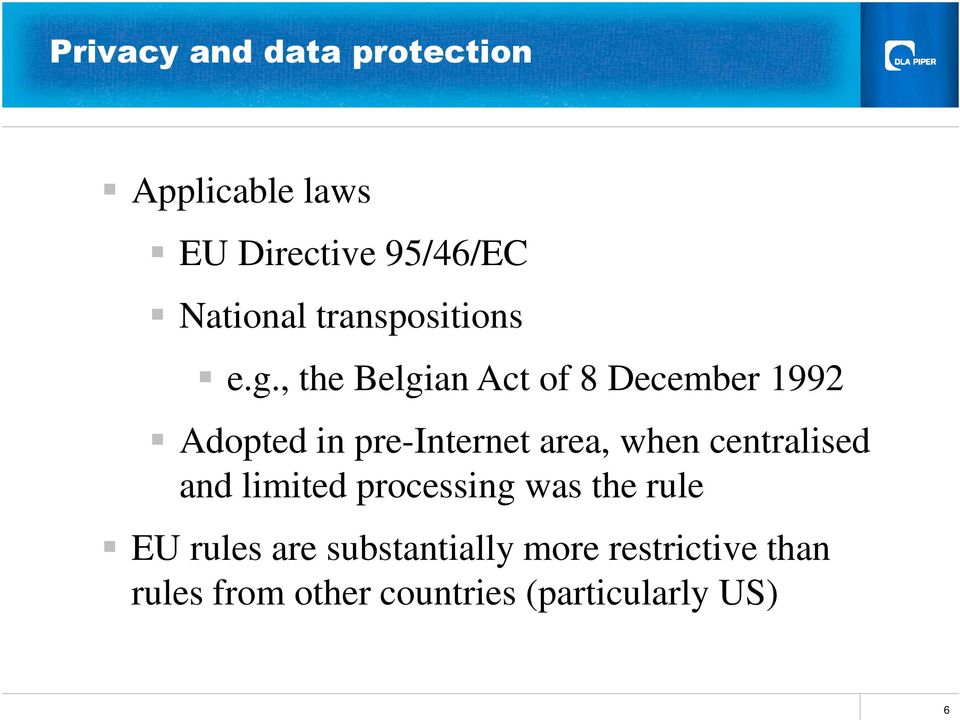 Data Protection Directive