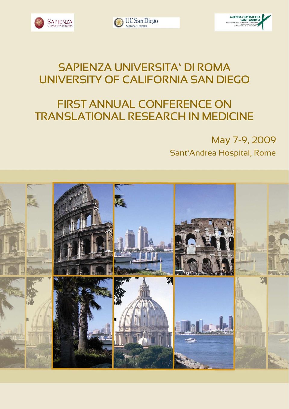 CONFERENCE ON TRANSLATIONAL RESEARCH IN