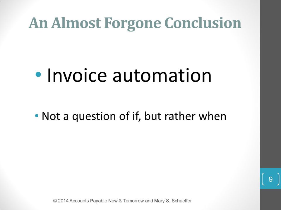 automation Not a