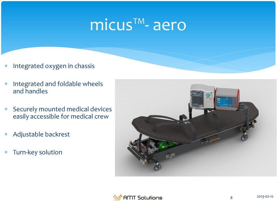 Securely mounted medical devices easily