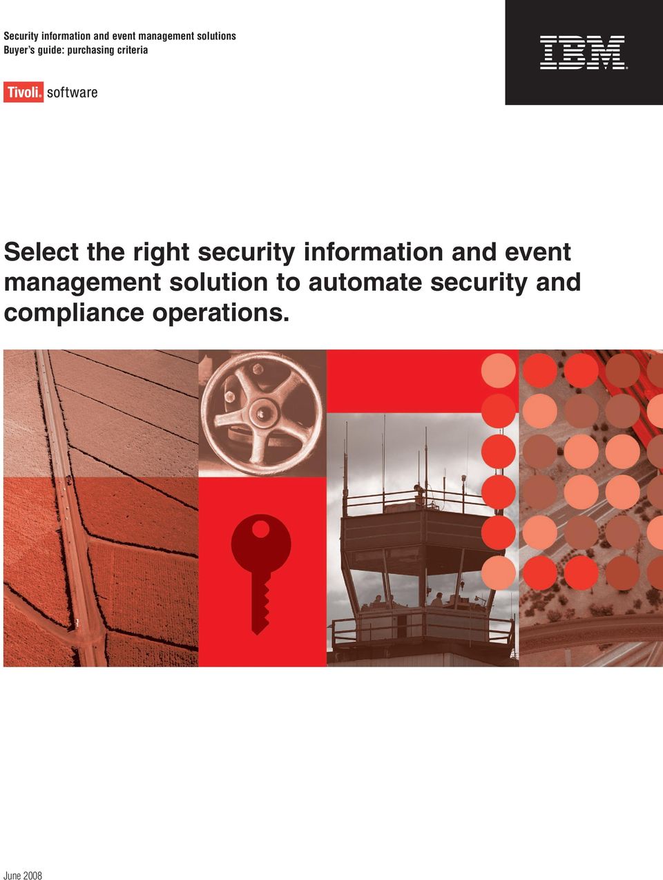 security information and event management solution