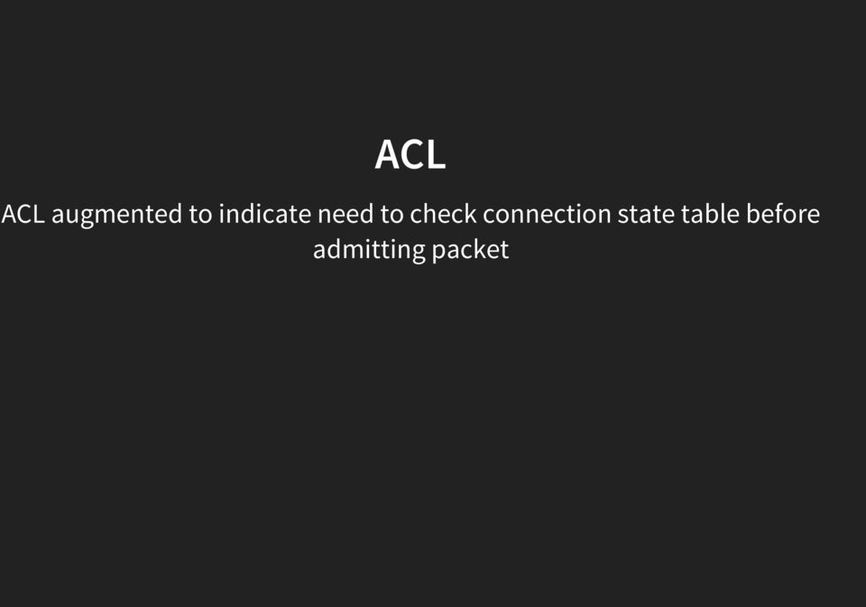 connection state table