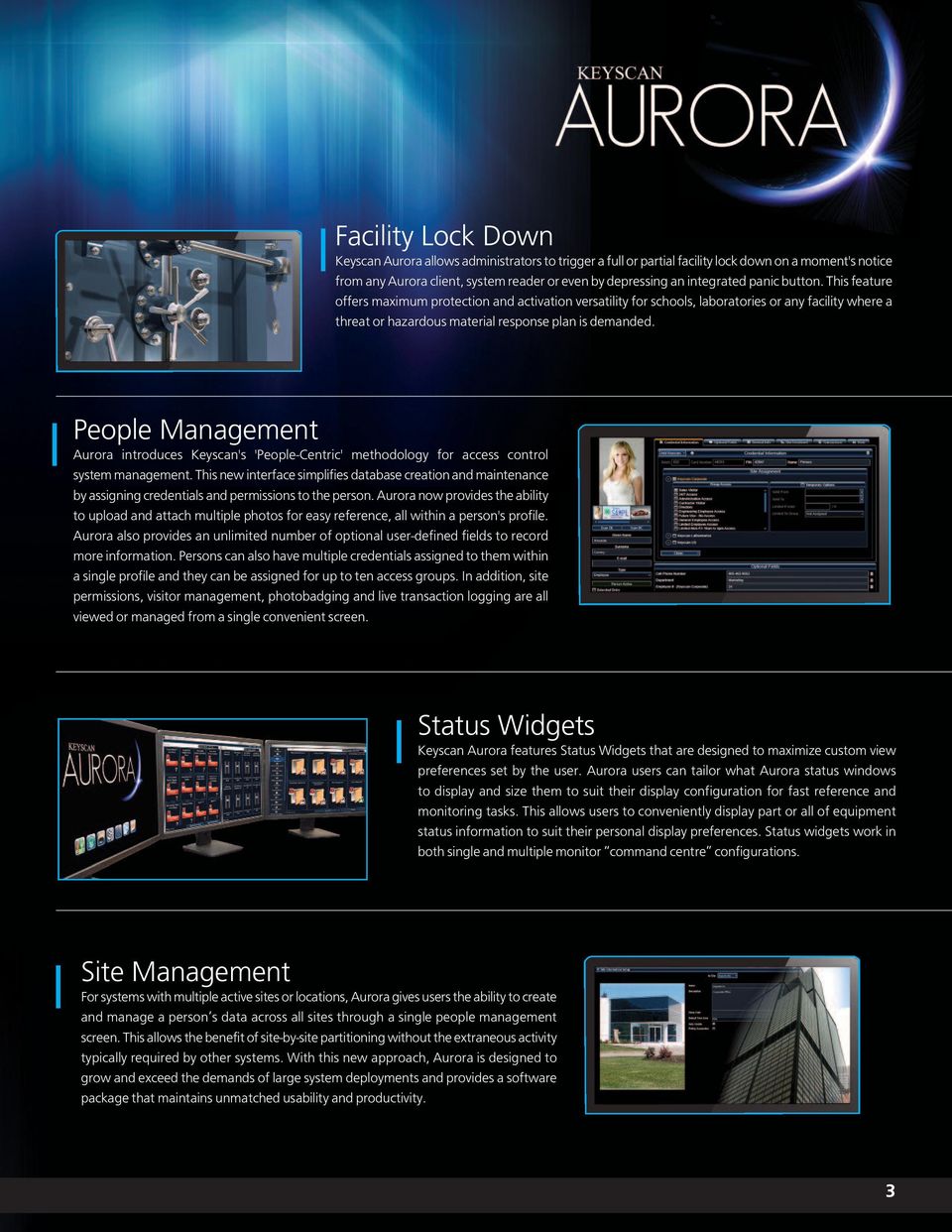 People Management Aurora introduces Keyscan's 'People-Centric' methodology for access control system management.