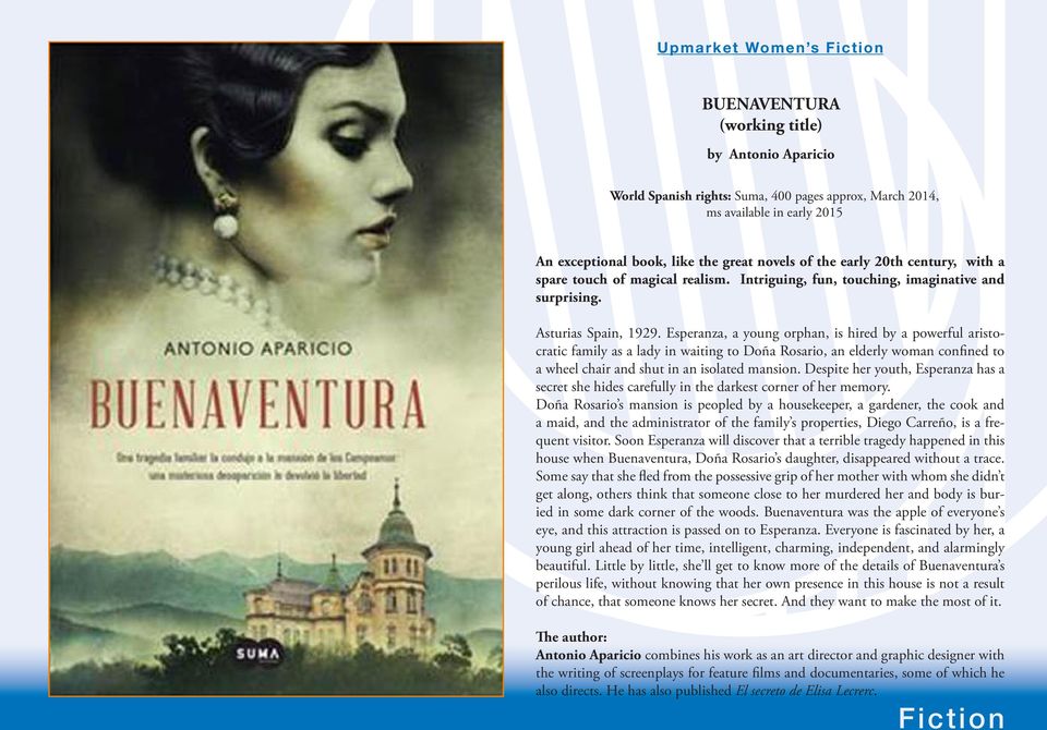 Esperanza, a young orphan, is hired by a powerful aristocratic family as a lady in waiting to Doña Rosario, an elderly woman confined to a wheel chair and shut in an isolated mansion.