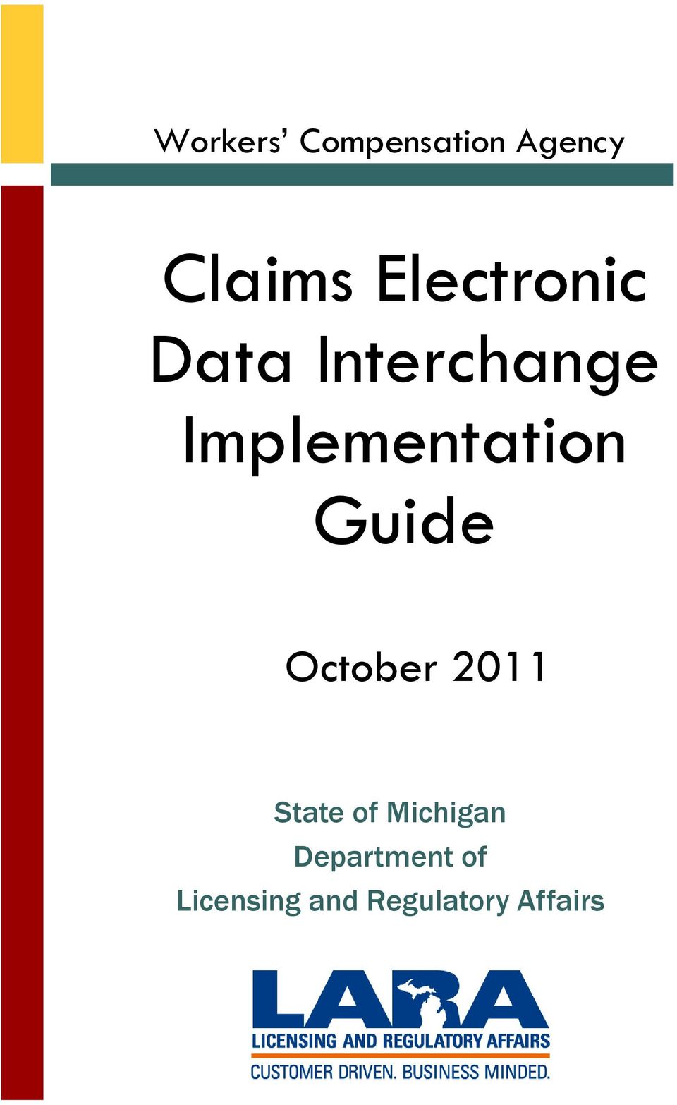 Implementation Guide October 2011 State