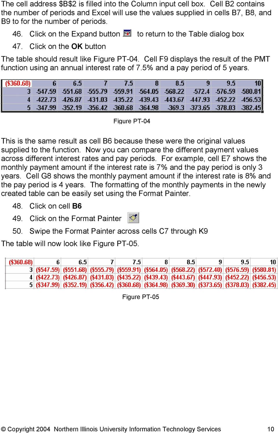 Cell F9 displays the result of the PMT function using an annual interest rate of 7.5% and a pay period of 5 years.